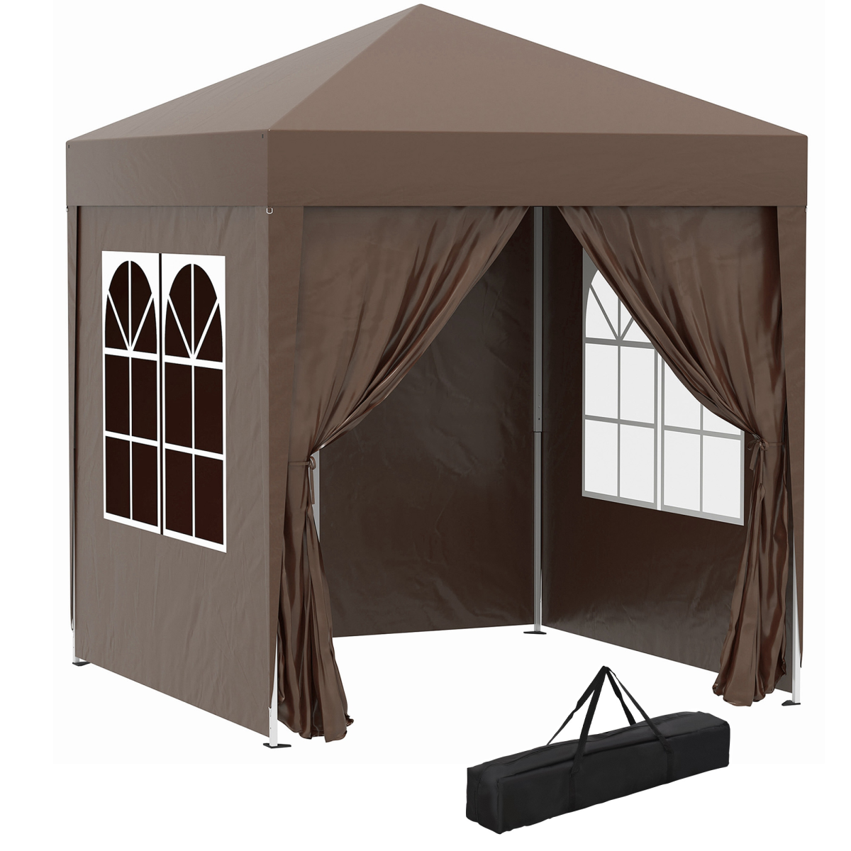 2x2m Garden Pop Up Gazebo Marquee Party Tent Wedding Awning Canopy