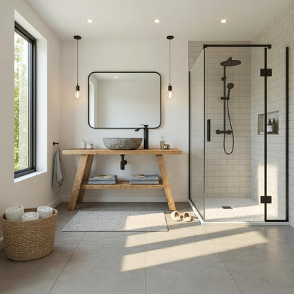 VERA Wooden Vanity and Shelf Storage | Tribe Joinery