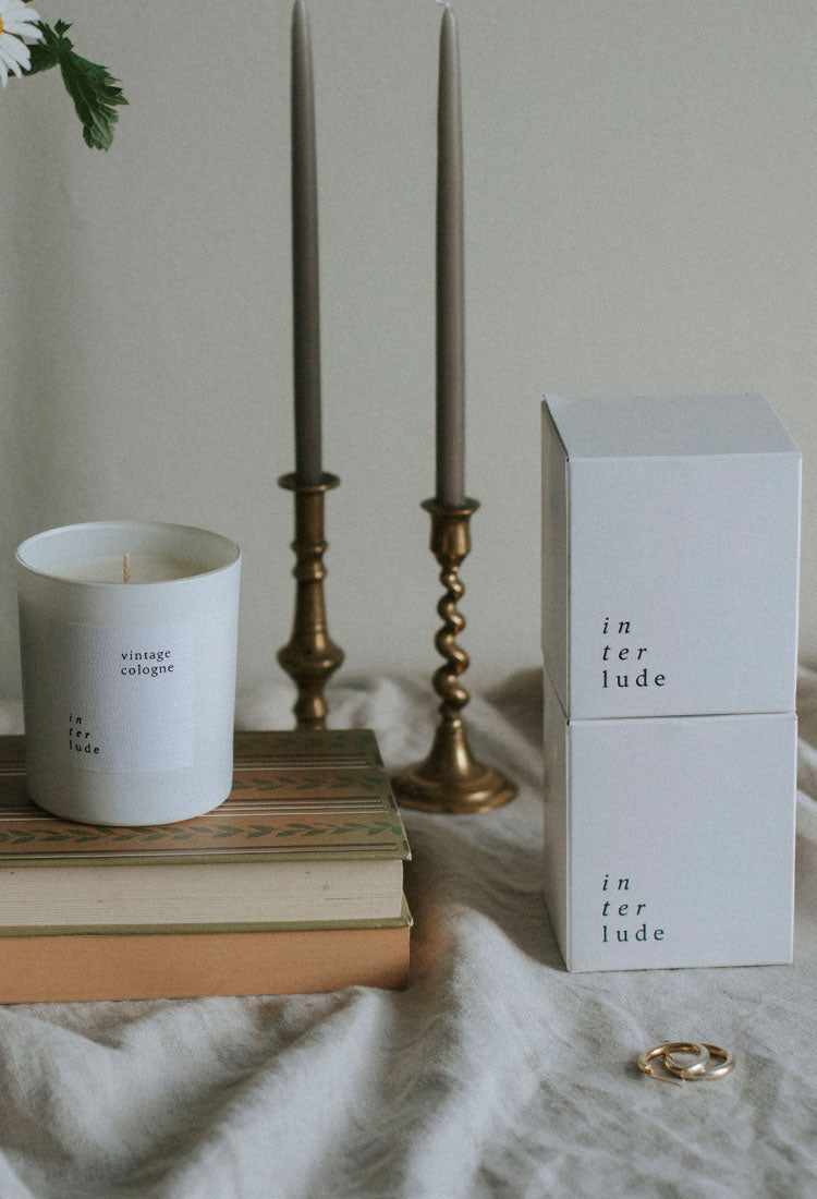 Vintage Cologne Bougie Parfumée