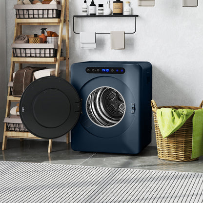 HOMCOM 5kg Compact 40-60℃  Tumble Dryer Blue
