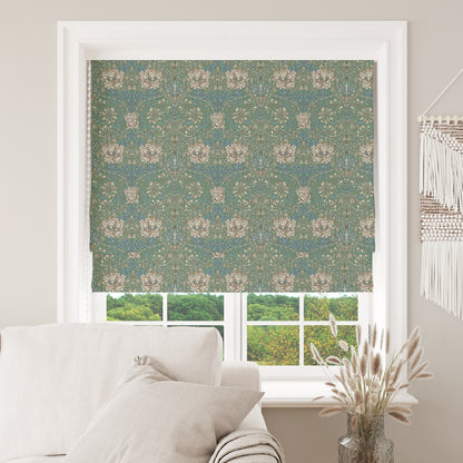 William Morris Honeysuckle Seaspray Fabric