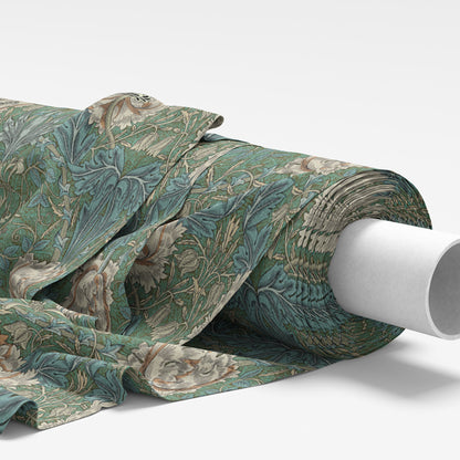 William Morris Honeysuckle Seaspray Fabric