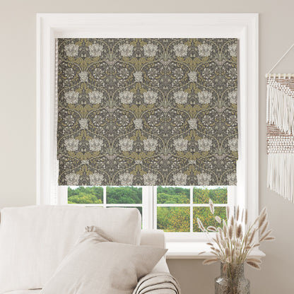 William Morris Honeysuckle Mocha Fabric
