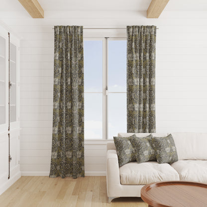 William Morris Honeysuckle Mocha Fabric
