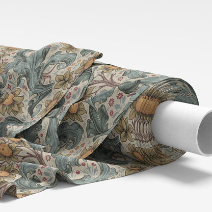 William Morris Orchid Tourmaline Fabric
