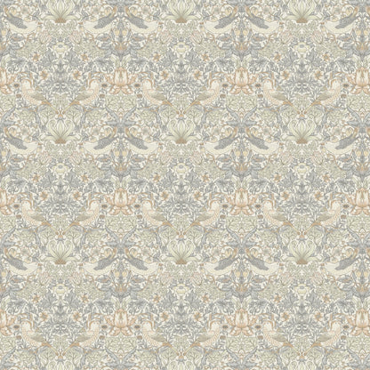 Strawberry Thief Natural Fabric