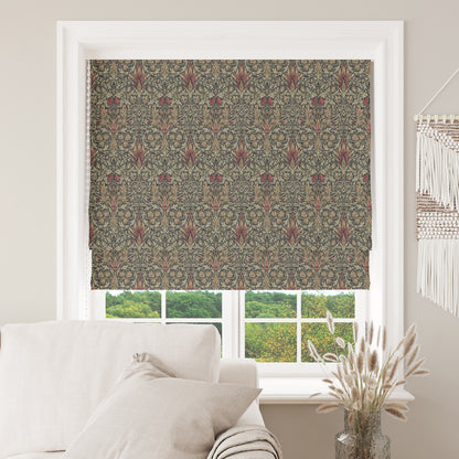 William Morris Snakeshead Mocha Fabric