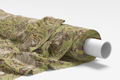 William Morris Pimpernel Crimson Fabric