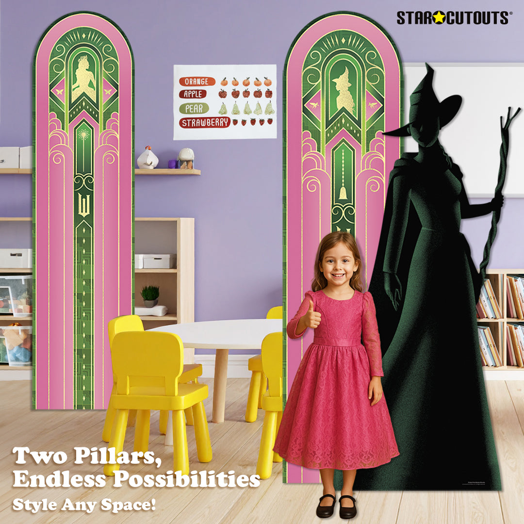 SC4722 Wicked Two Backdrop Pack  Cardboard Cut Out Height 185cm