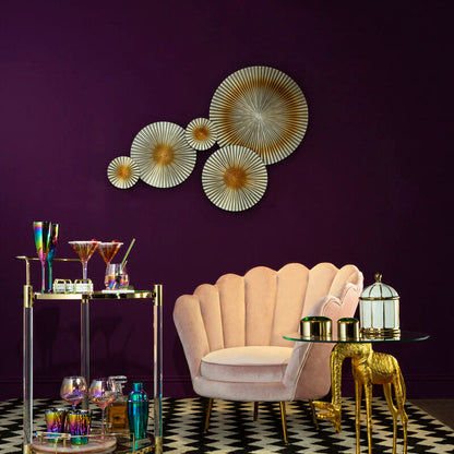 Nason Abstract Discs Wall Sculpture