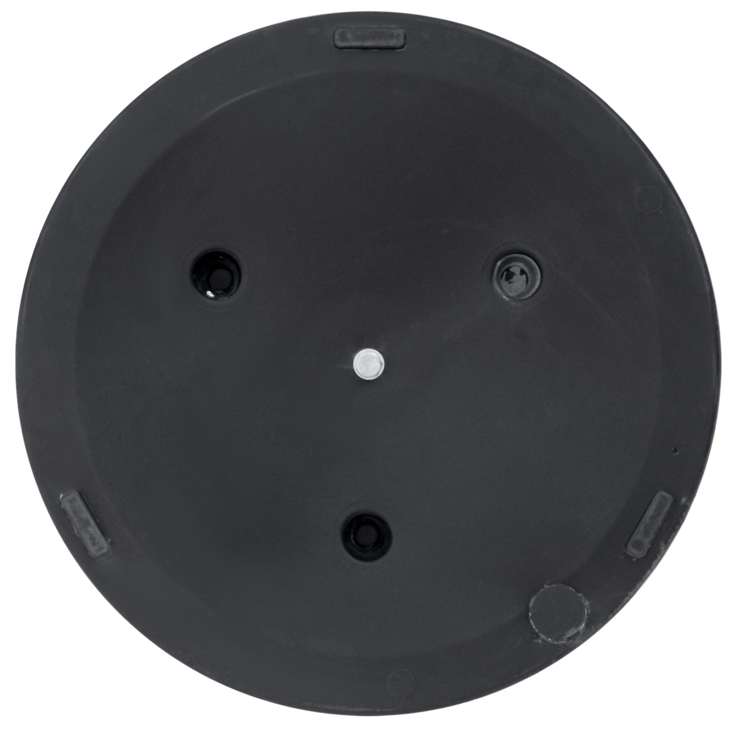 Outsunny 14kg Round Cement Parasol Base Umbrella Weight Stand Holder Fits Φ35mm,Φ38mm,Φ48mm Pole for Patio Outdoor Garden - Black
