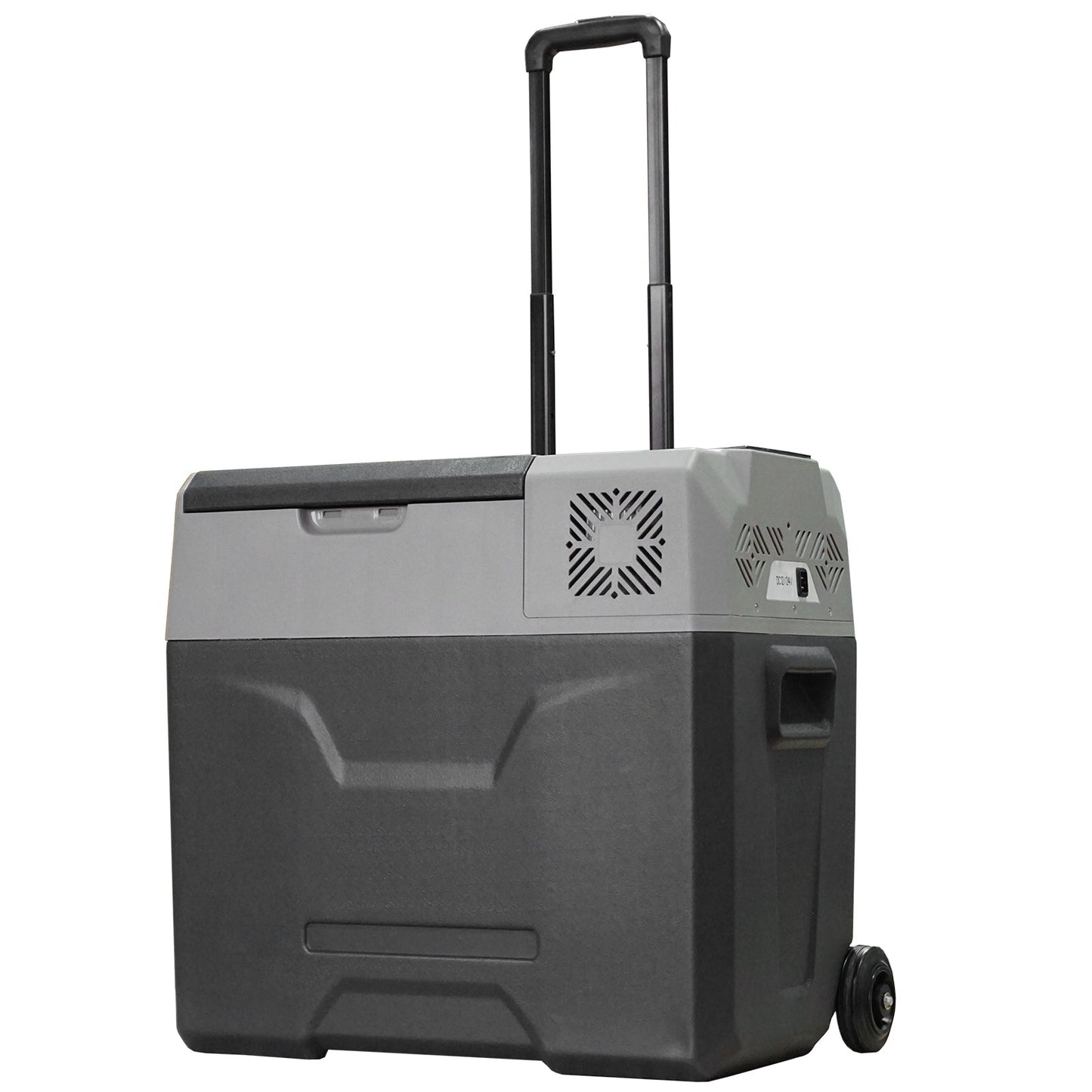 HOMCOM Car Refrigerator, Portable 12/24V 50 Litre Compressor Fridge Freezer, Electric Cooler Box for Camping, Travel, Picnic, Down to -20\'e2\'84\'83