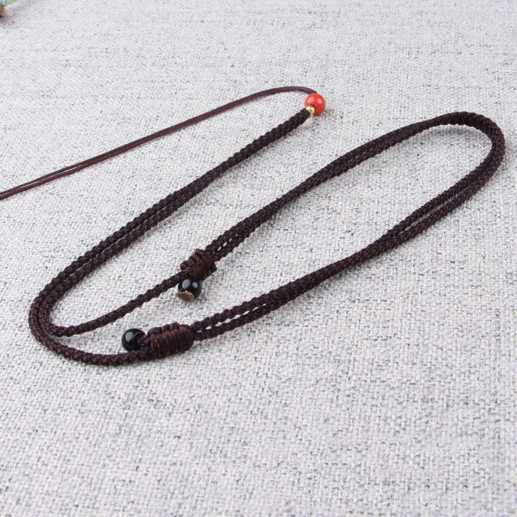 Braided Multicolor Neck Cord