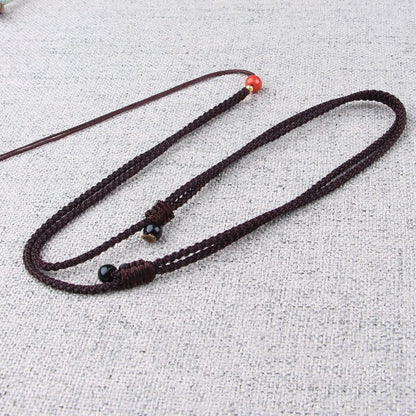 Braided Multicolor Neck Cord