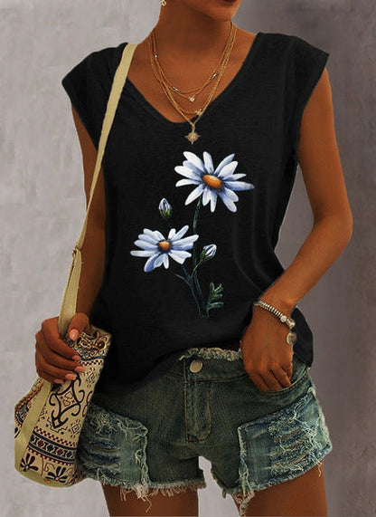 Women's Short-sleeve Wish-style Western-style Tank Top
