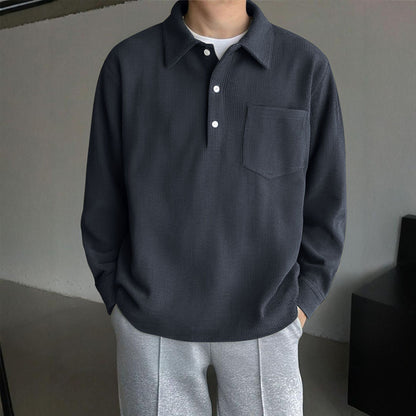 American Retro Casual Bottoming Shirt