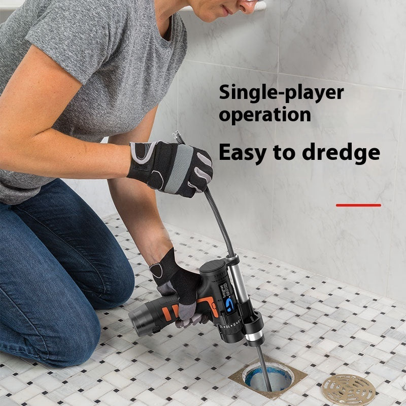 Pipe Drainage Facility Toilet Kitchen Sewer Dredging Tool