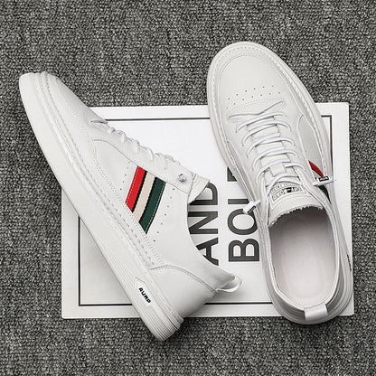 Summer Breathable  Student Trend Small White Lazy Inner Increase Casual Shoes