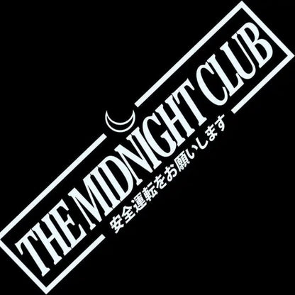 Customized Text  For The Car Club On Car Stickers