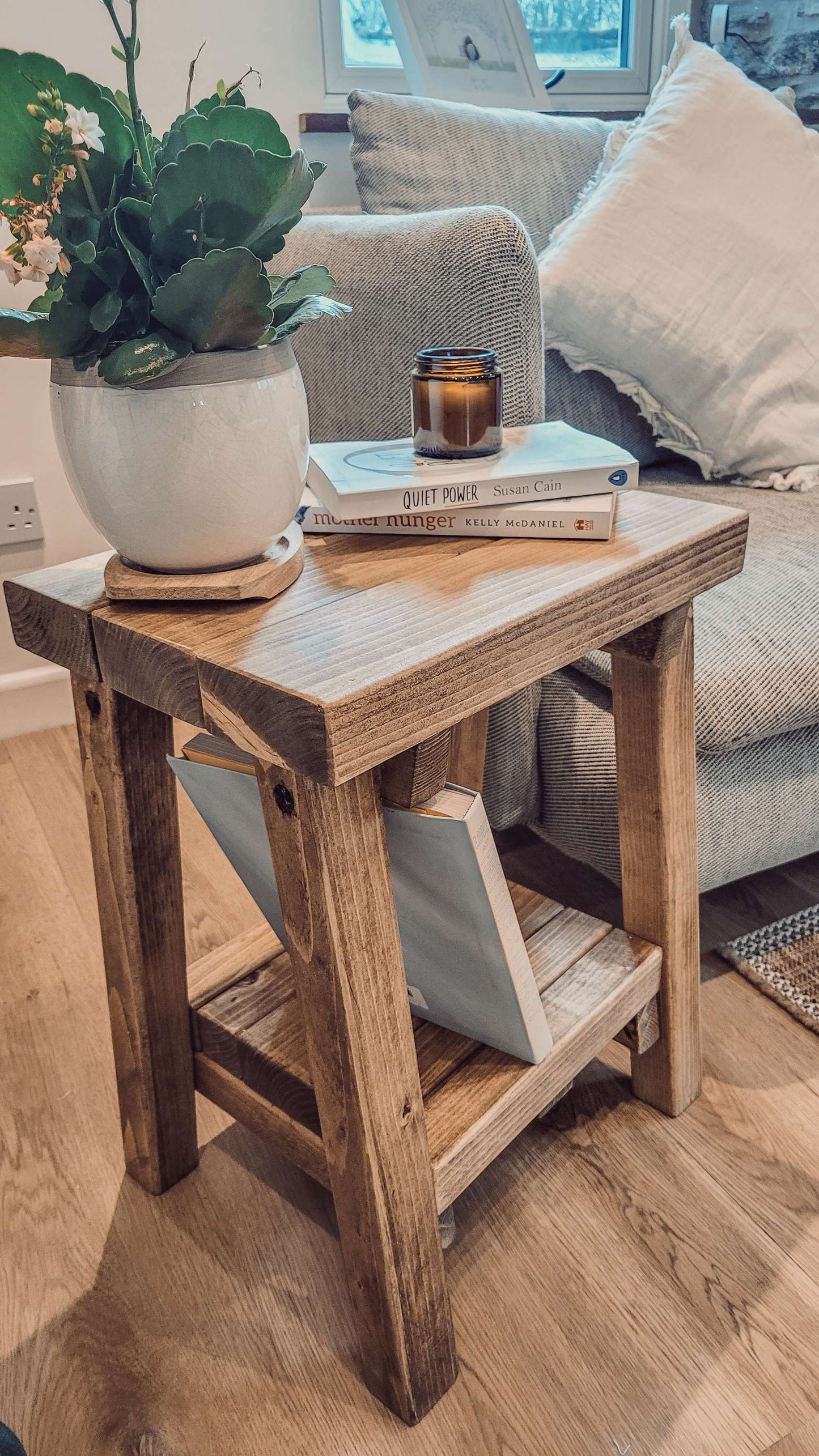 SIERA Side Table With Storage L40cm