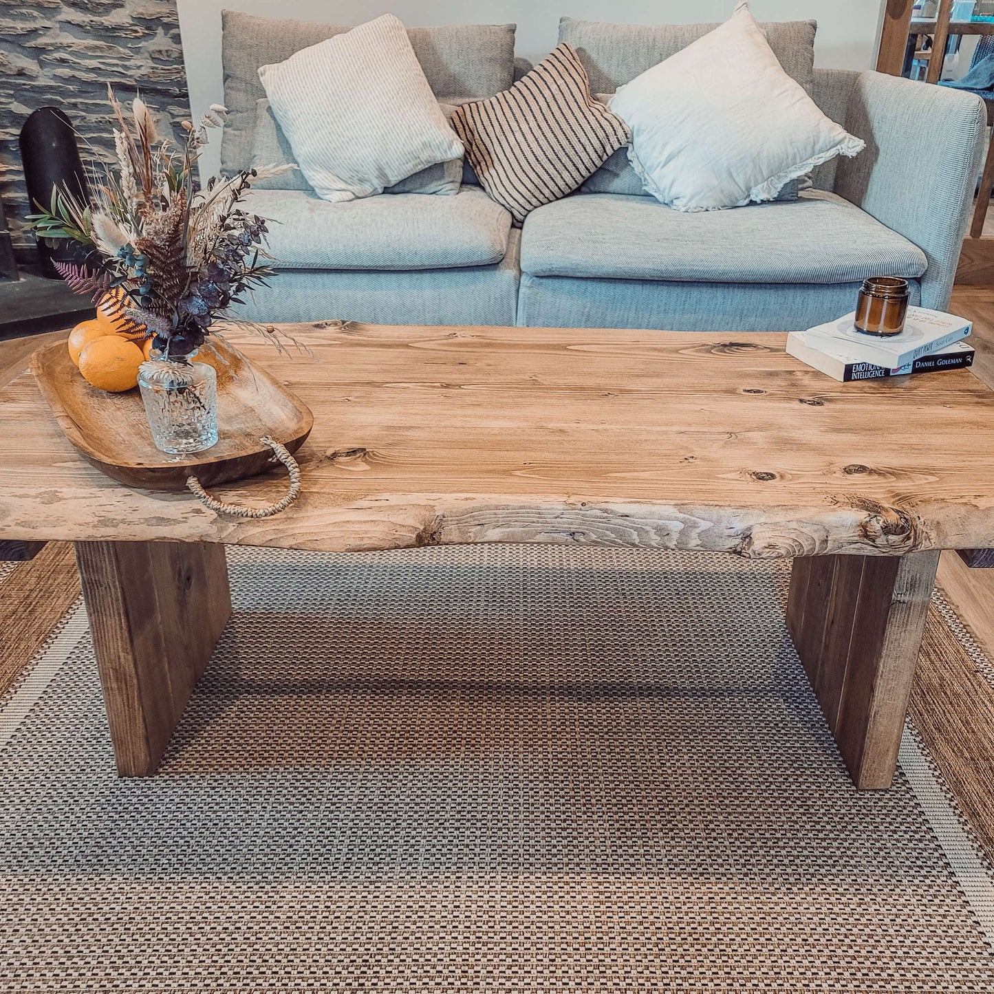 LINA Chunky Live / Waney Edge Coffee Table