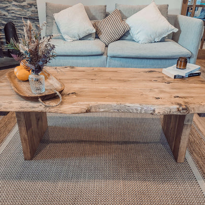 LINA Chunky Live / Waney Edge Coffee Table