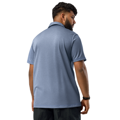 adidas space-dyed polo