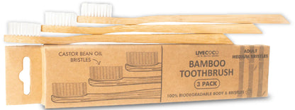 LiveCoco Bamboo Toothbrushes