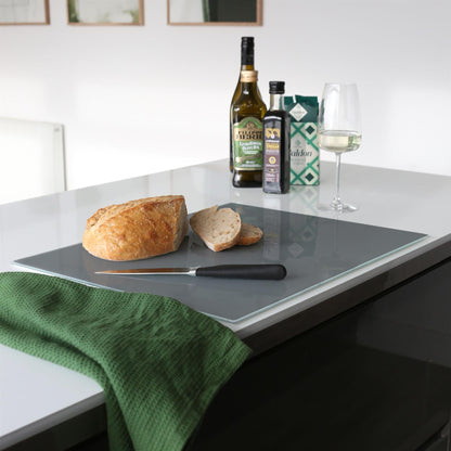 40cm x 30cm Glass Chopping Board