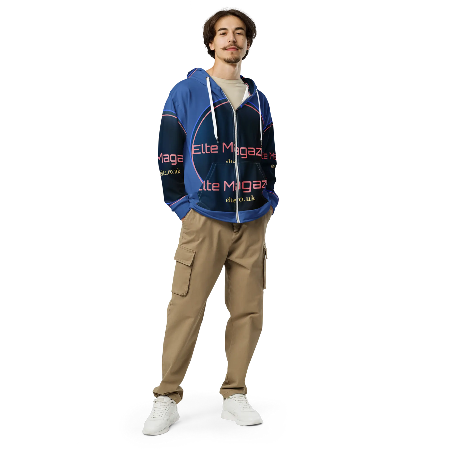 Recycled Unisex zip hoodie