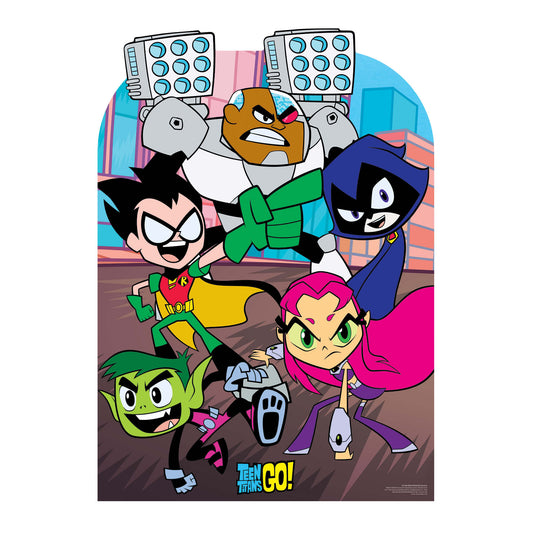 SC1338 Teen Titans Go Stand-In Cardboard Cut Out Height 133cm