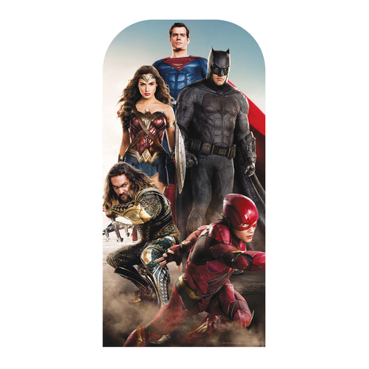 SC1339 Justice League Stand-In (Adult) Live Action Cardboard Cut Out Height 193cm