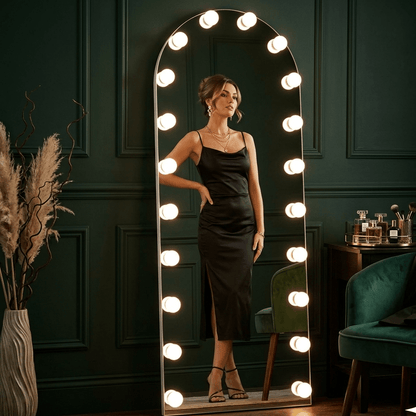 Angelina Full Length Arch Hollywood Mirror 160 x 60cm