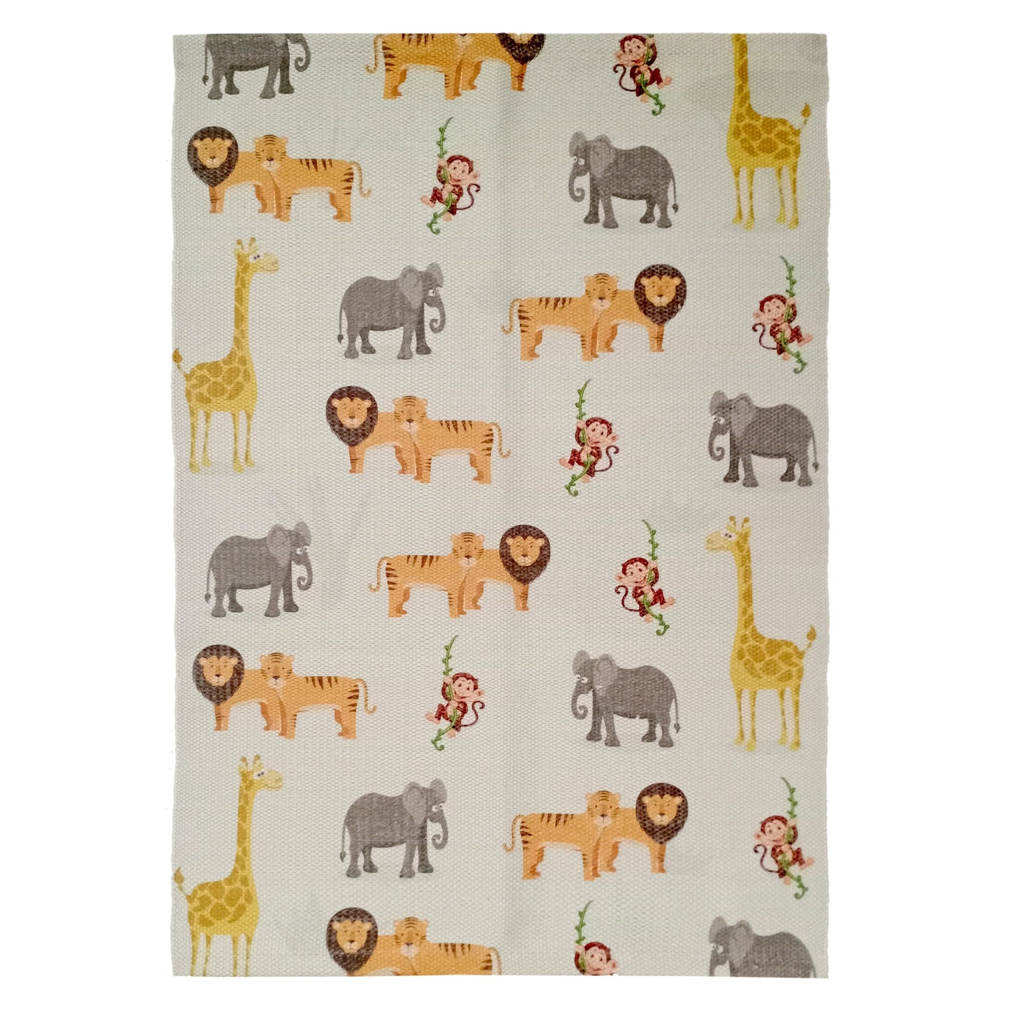 Animal Printed Rug Safari Modern Non-Slip Soft Durable Floor Rug