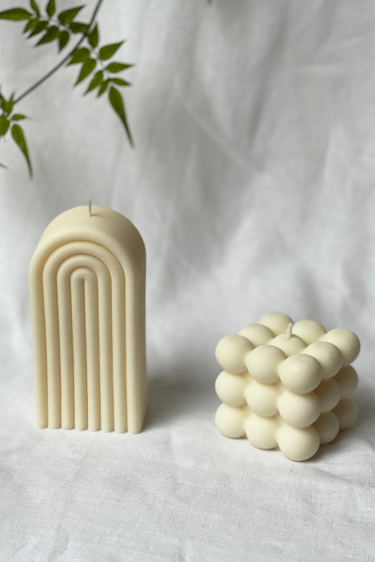 Arch and Bubble Candle Gift Set