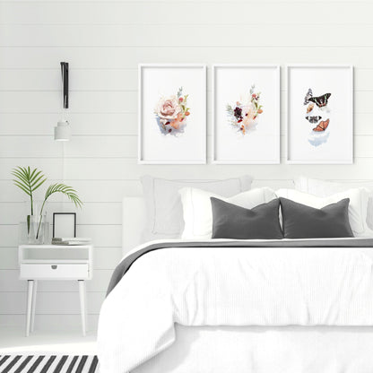 Art for the bedroom | set of 3 wall prints