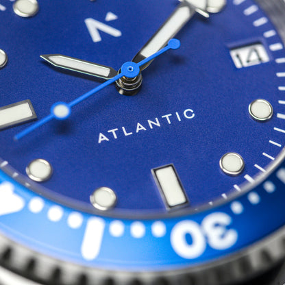 'Atlantic' Dive Watch (40mm) | Deep Night NATO