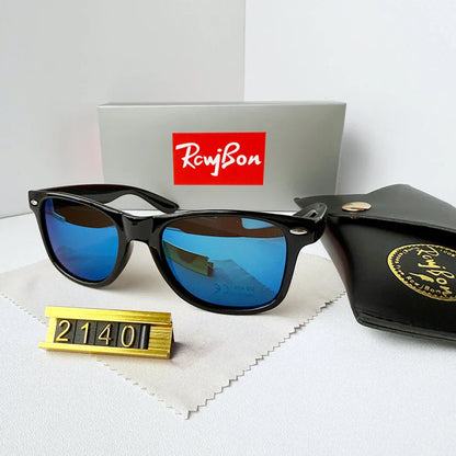 Classic RCWJBON 2140 Polarized Sunglasses Unisex Driving Sunglasses Luxury Fashion Designer Sunglasses Coating UV400 Eyewear