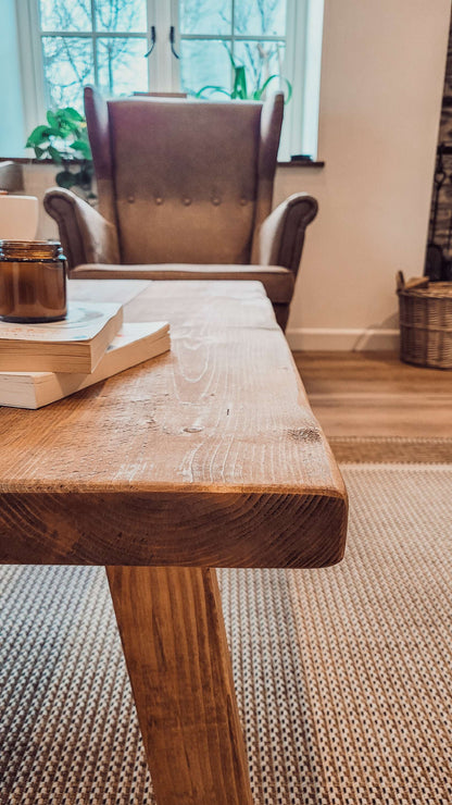 ARIA Rustic Wooden Coffee Table