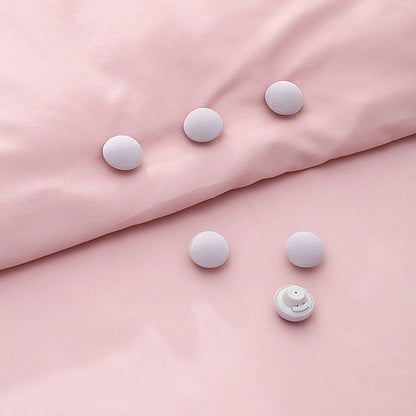 Mushroom Quilt Holder Macaron Non-Slip BedSheet Clips Quilt Clip One-Click To Unlock Sheets Non-Slip Fixing Clip Shelf Plate