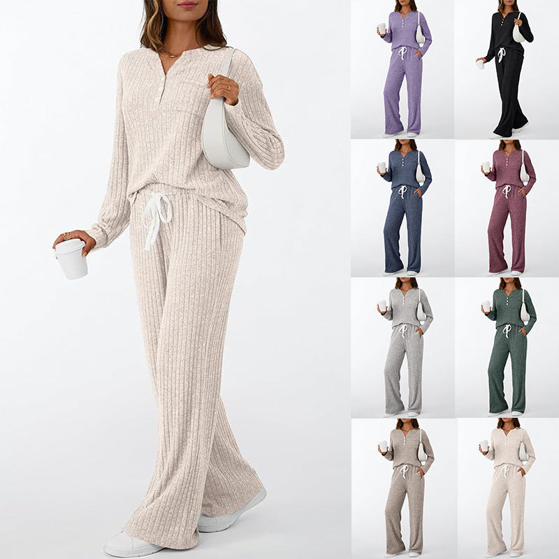 Women's Two-piece Set Of Outdoor Pajamas