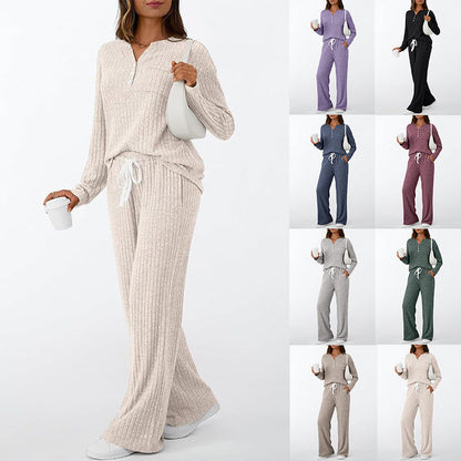 Women's Two-piece Set Of Outdoor Pajamas