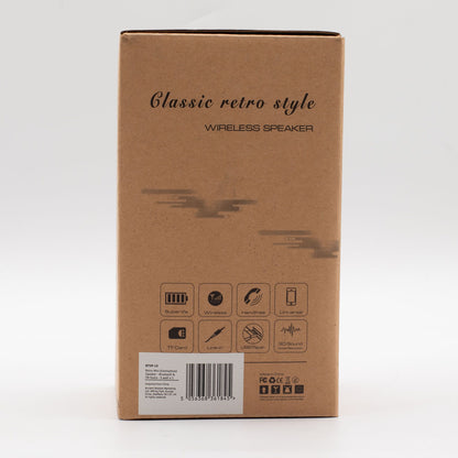 Retro Mini Gramophone Speaker - Bluetooth & FM Radio - 5 watt x 1