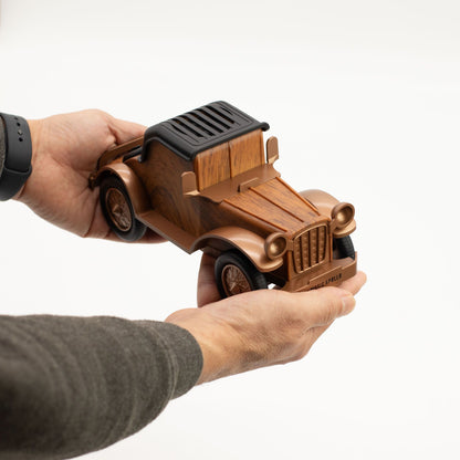 Classic Vintage Car Speaker and Phone Holder - Bluetooth - 5 watt