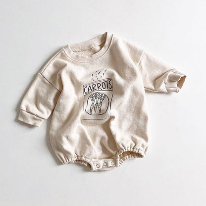 Baby Soft And Comfortable Skin-friendly Printed Romper