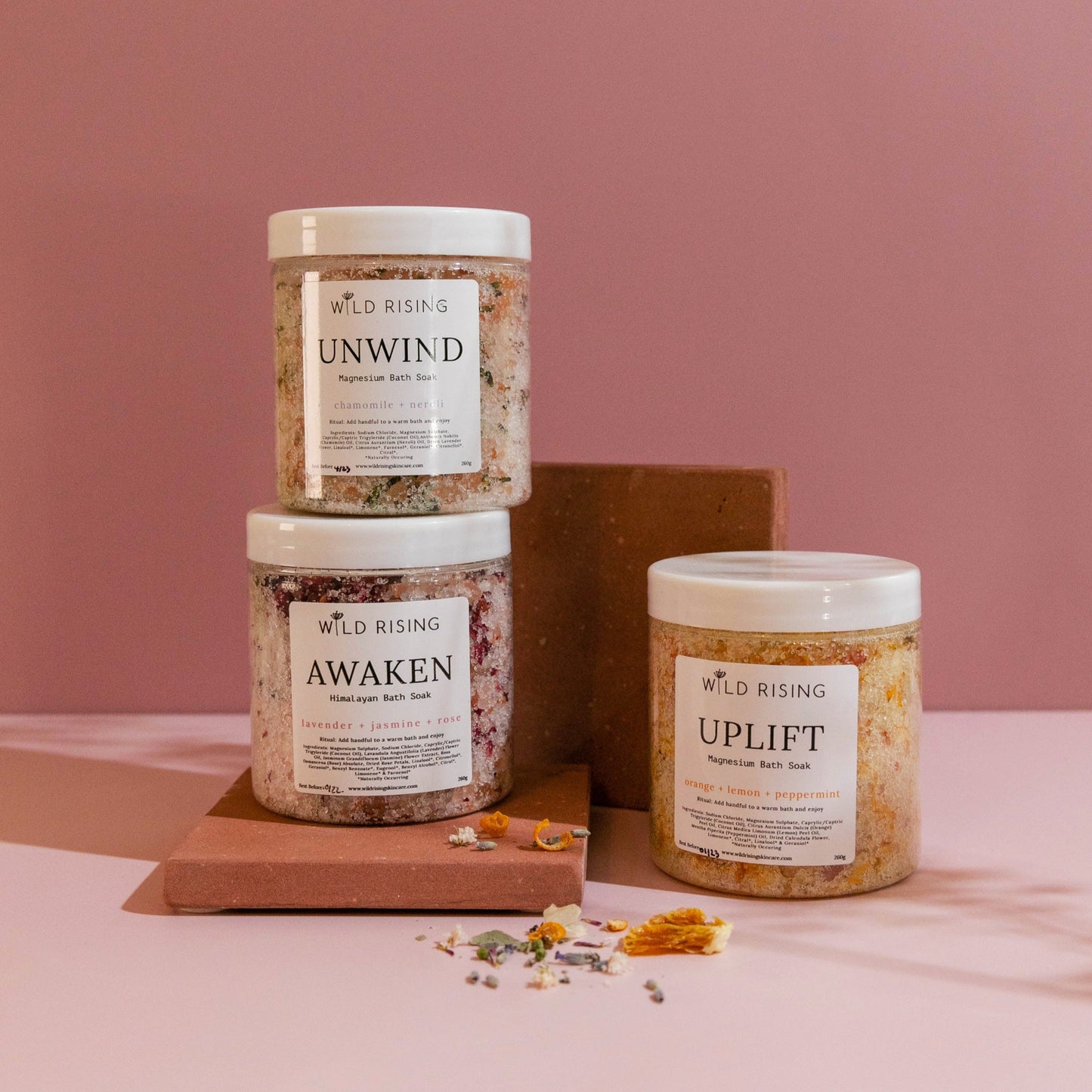 Unwind - Chamomile and Neroli Bath Salts