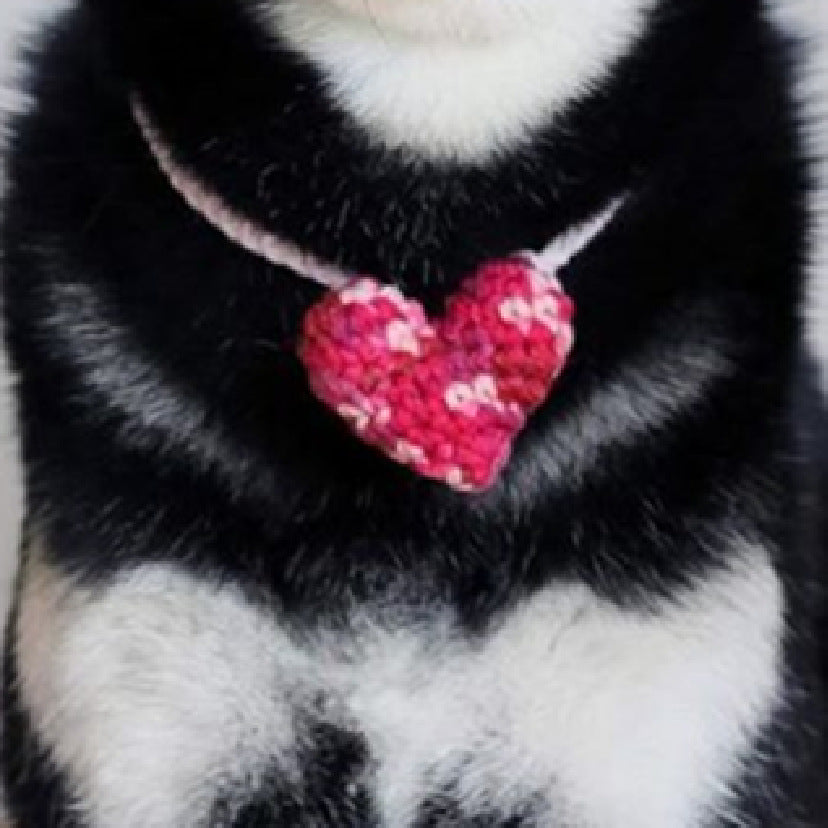 DIY Mini Mixed Color Hand-knitted Beret Cute Pet