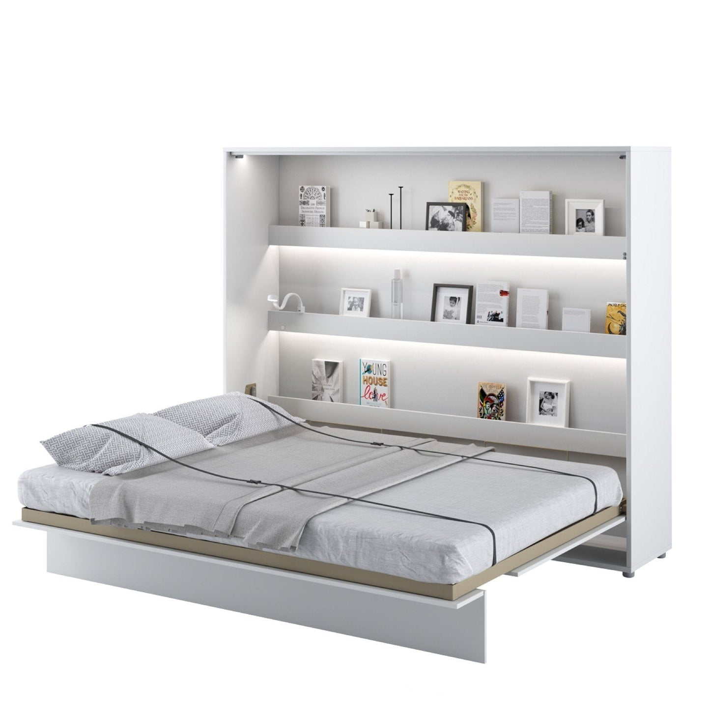 BC-14 Horizontal Wall Bed Concept 160cm Murphy Bed