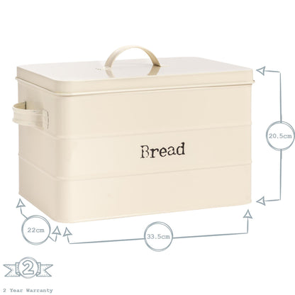 Vintage Metal Bread Bin