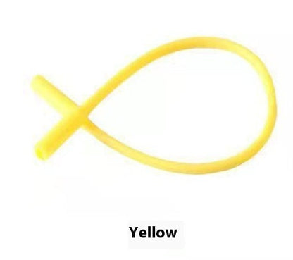 Solid Color Simple Silicone Glasses Non-slip Rope Glasses Strap